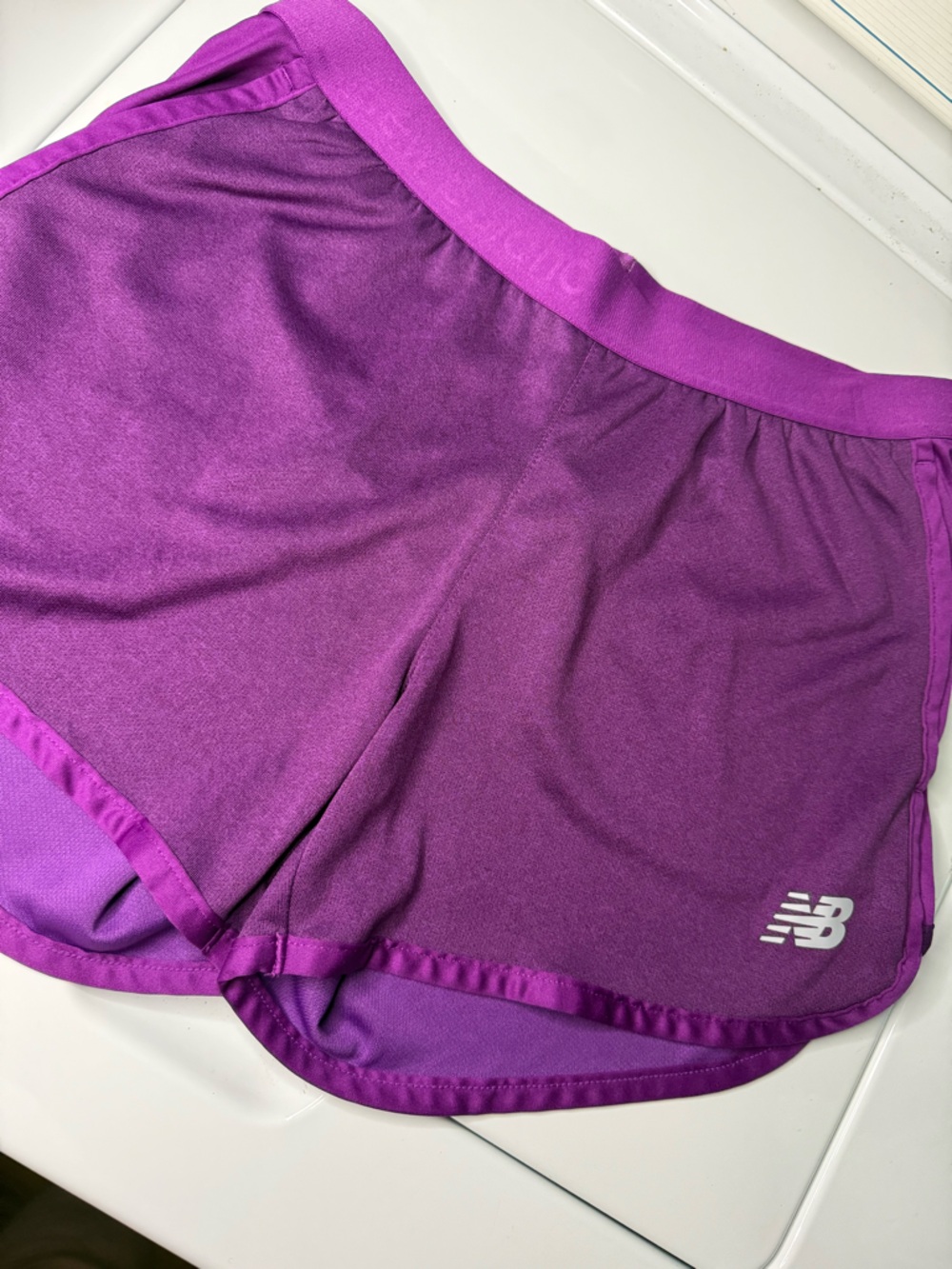 New Balance Purple Athletic Shorts